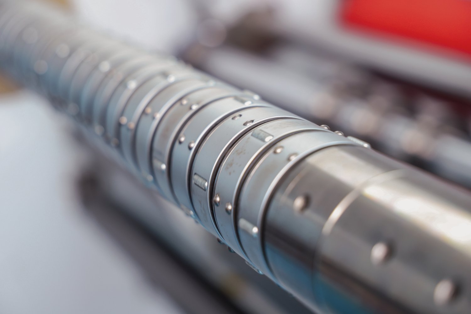 Multi-blade stainless steel rotary slitting cylinder for oil blotting paper rolls