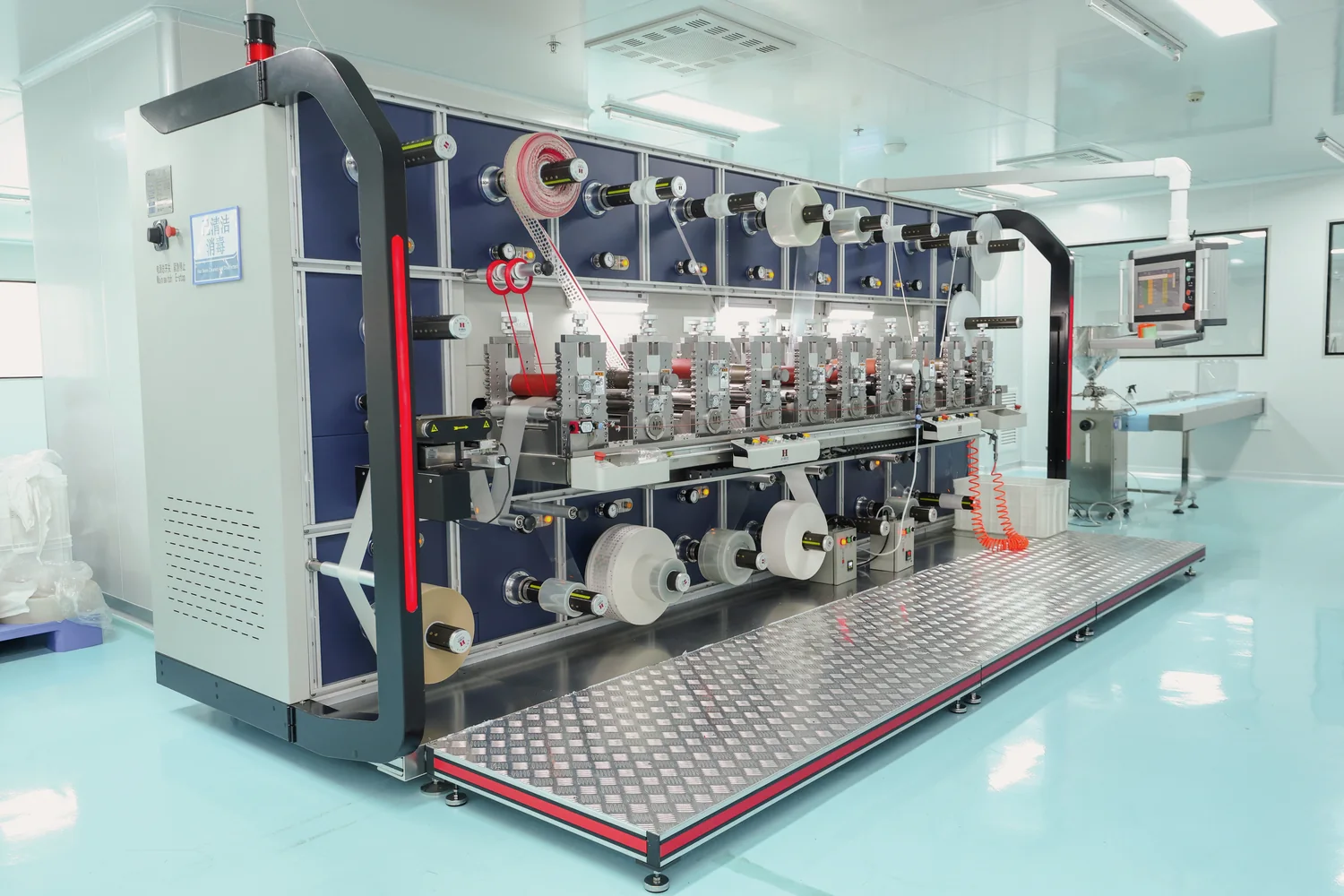 4-Station Rotary Laminating and Converting Machine
