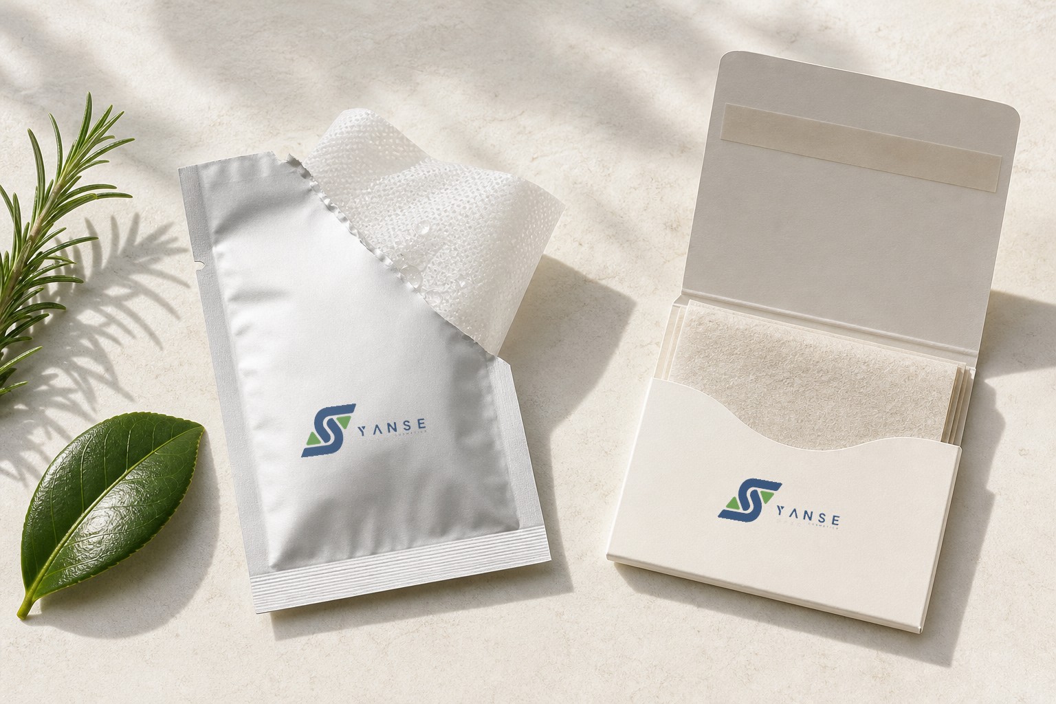 Rinse-free dry shampoo hair wipes and bangs oil-blotting sheets OEM manufacturer