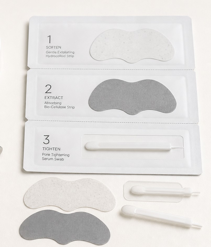 Nose pore strips and blackhead strips from a China OEM manufacturer