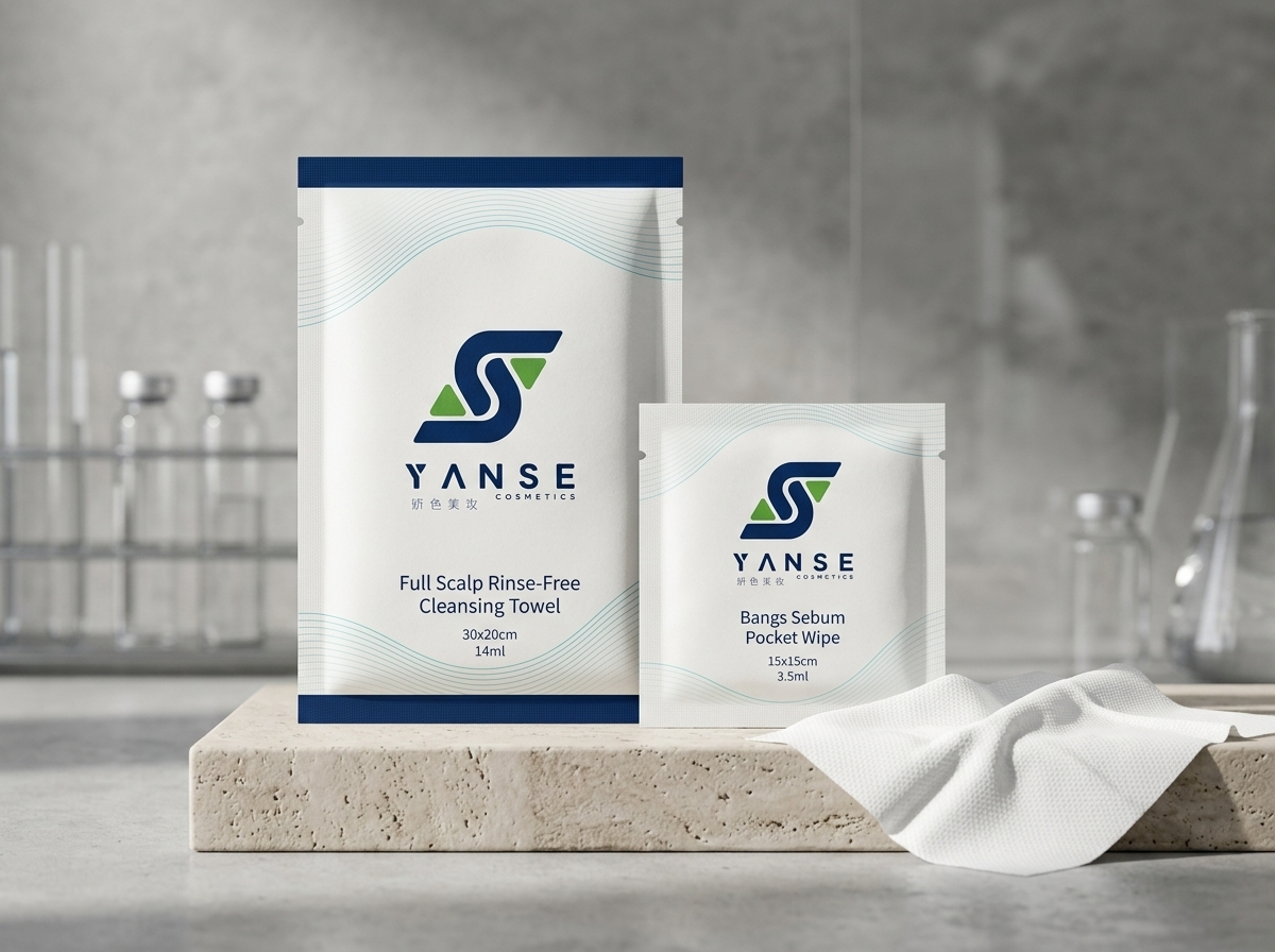 YANSE COS Official Hair Cleansing Wipes and Bangs Sebum Sheets
